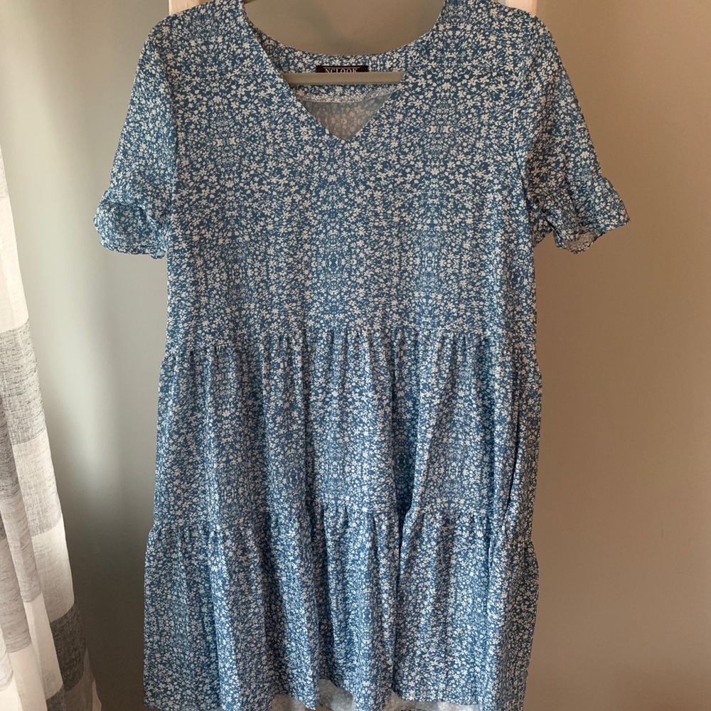 Summer Casual V-Neck Dress